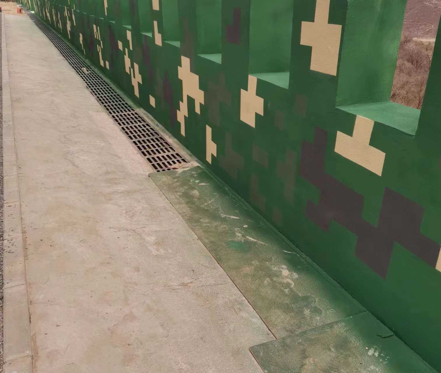 昌都围墙迷彩喷涂,数迷彩漆