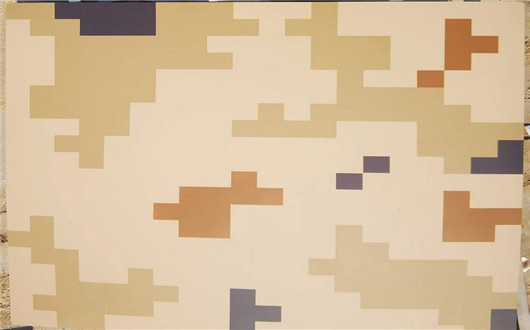 昌都荒漠迷彩漆喷涂